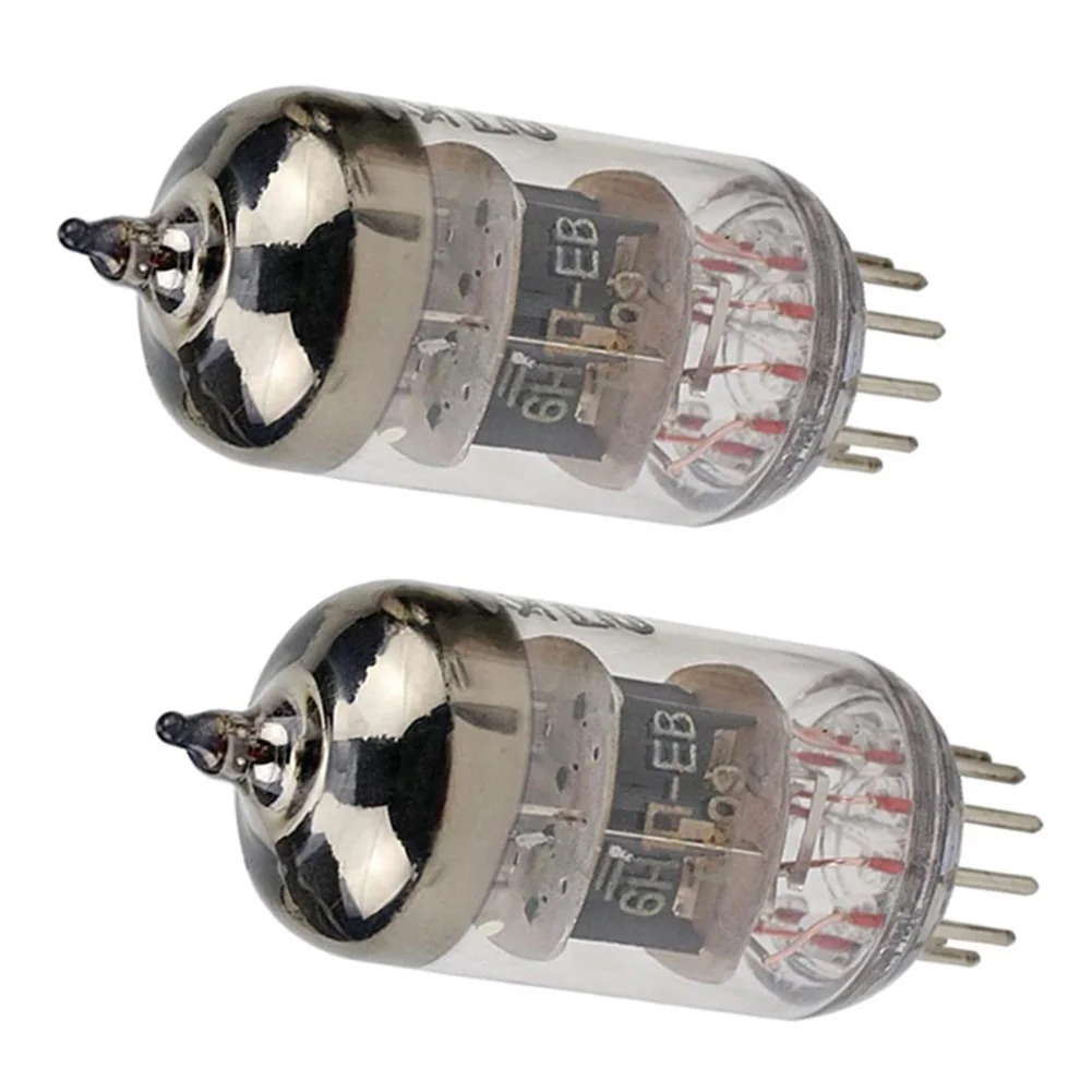 2pcs GHXAMP 6N1 สูญญากาศ Amp Class J Militarys Vrade วาล์วเปลี่ยน ECC85 6H1n วาล์วสําหรับ Hifi Audio เครื่องขยายเสียงเพิ่มเสียง