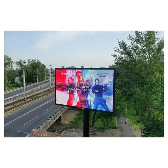 Custom Weatherproof Outdoor LED DisplayOutdoor Energy Saving Full Color P6.6 Screens Display For Advertising