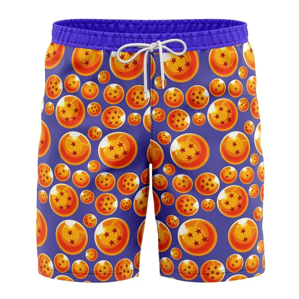 

Модные шорты унисекс 2026 года с 3D-принтом Dragon Ball в стиле хип-хоп, свободные, дышащие, больших размеров