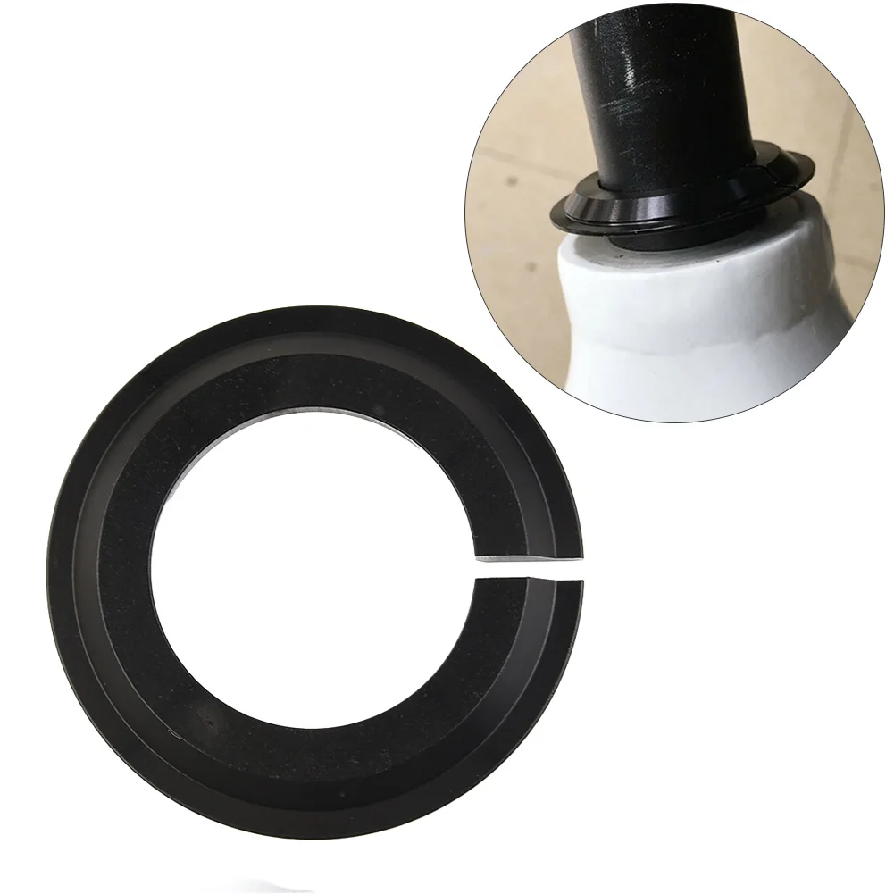 Bicycle Headset Washer Conversion Tapered Steerer Tube Conversion 1 1/8 In To 1 1/2 In Crown For Race Ring Bike Fork Adapter