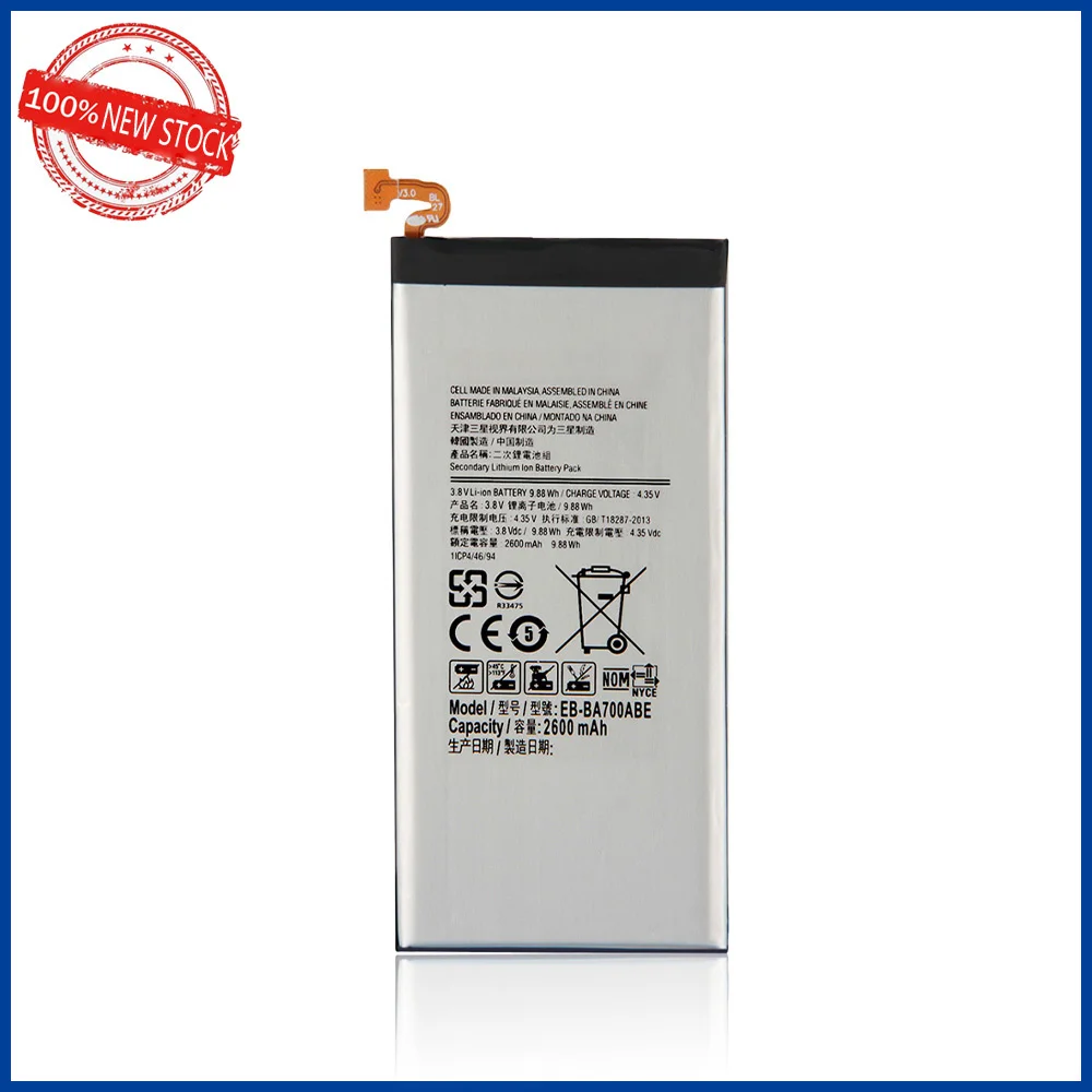 Brand New Phone Battery For Samsung Galaxy A7 2015 SM-A700F SM-A700FD SM-A700S SM-A700L SM-A700 EB-BA700ABE Batteria+Free Tools