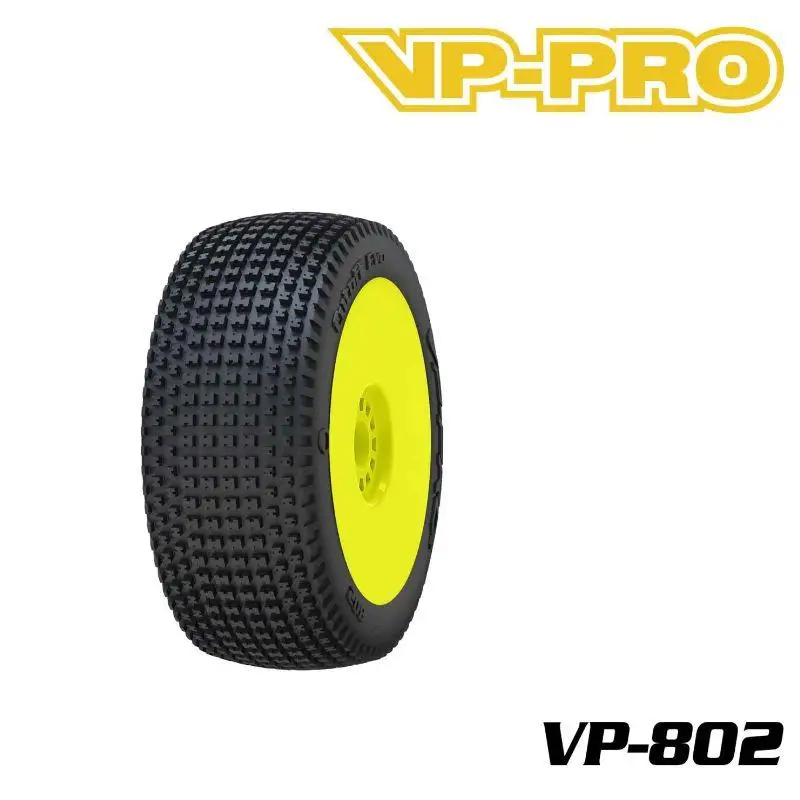 High Quality VP PRO VP 802U Cutoff Evo 1/8 RC Buggy Tire 17mm Nut Racing Tire Sponge High Grip ARRMA Xray Hsp Kyosho