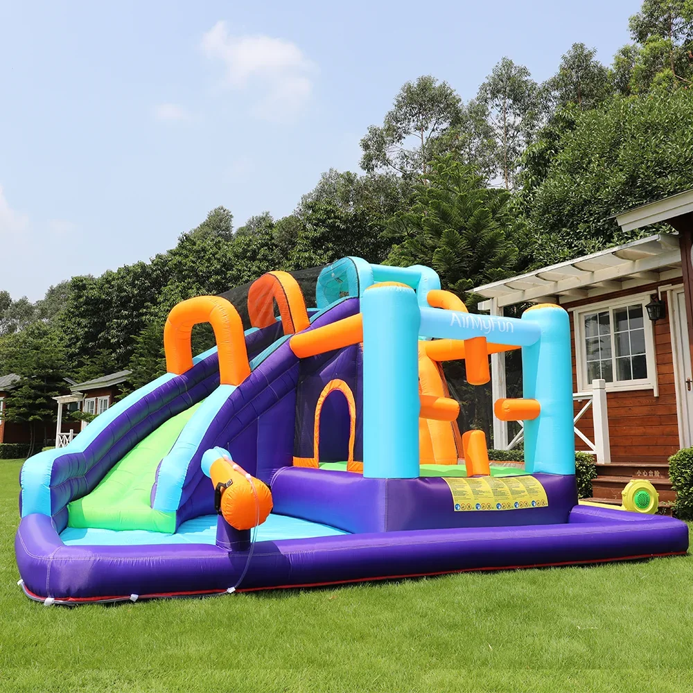 Airmyfun New Product Cheap Kid Summer Toy Inflatable Water Park Jumping Castle Bounce House Inflatable Bouncer Slide Combo