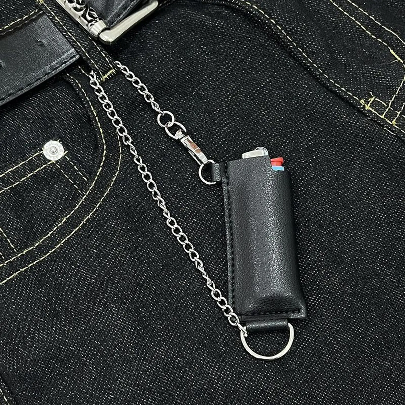 بو الجلود حالة المفاتيح بو الجلود حالة مفتاح حامل الأزياء التبعي لعيد ميلاد عيد الهالوين عيد الشكر عيد الميلاد #2