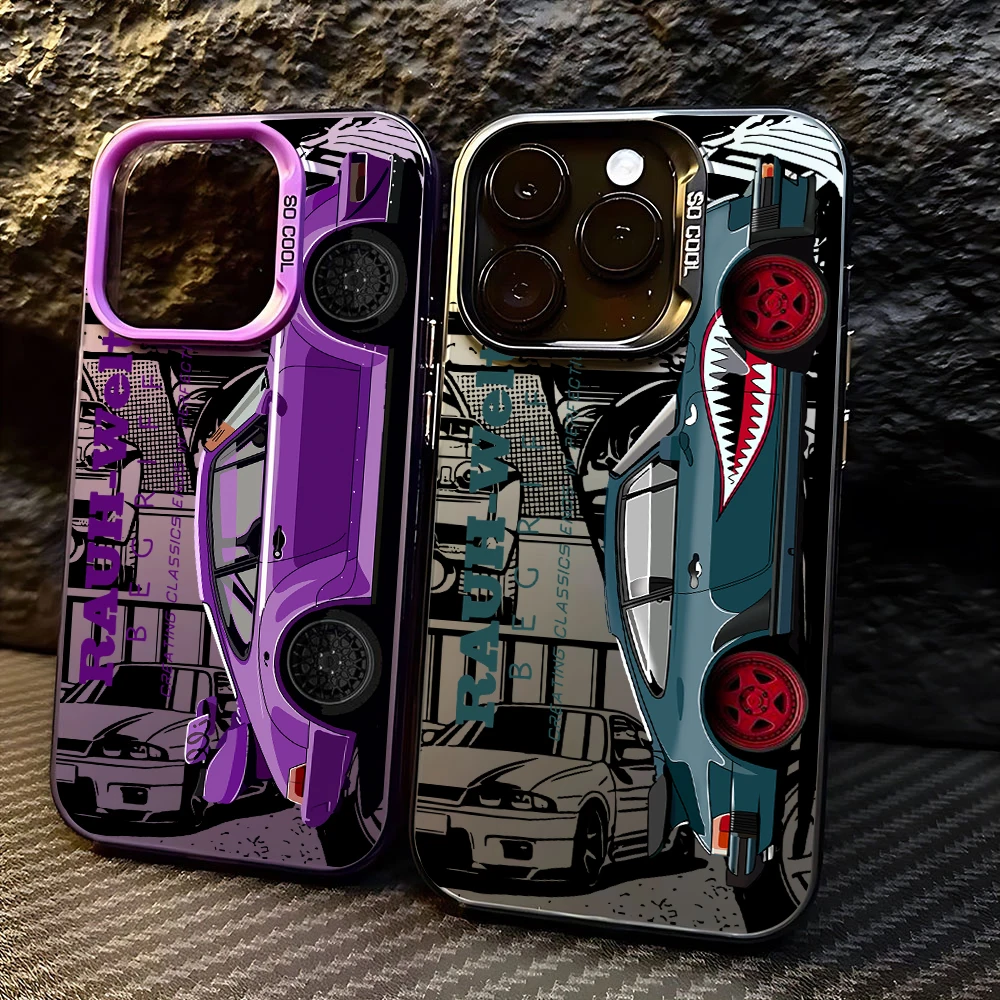 Fashion J-JDM Car Hot Phone Case For Samsung Galaxy S26 S25 S24 S23 S22 S21 S20 Note20 FE Ultra Edge Plus 4G 5G Fall Matte Cover