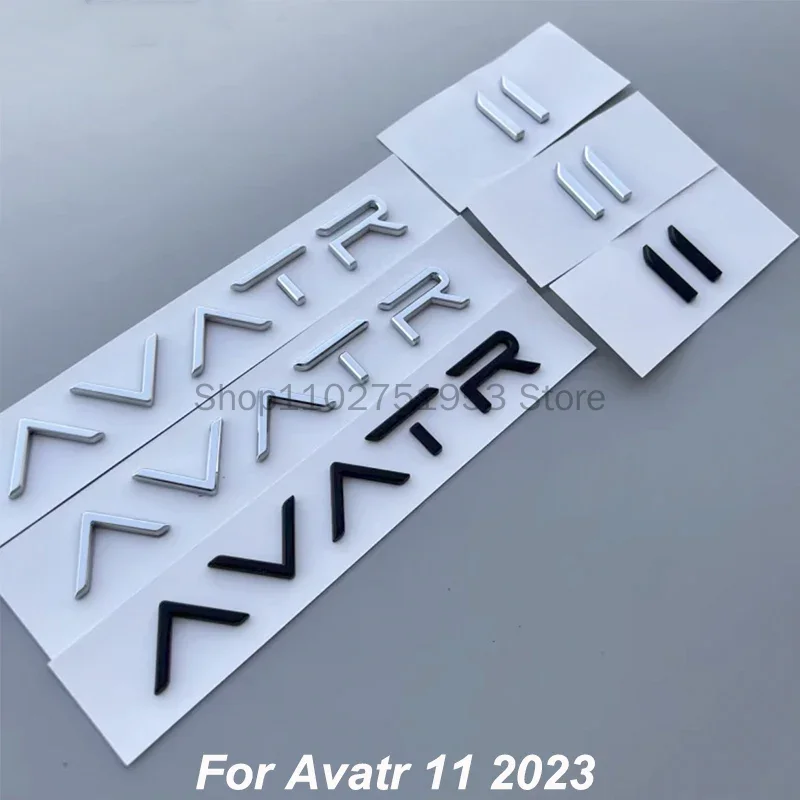 For Avatr 11 2023 Rear Trunk AVATR-11 Sticker Modified Accessories