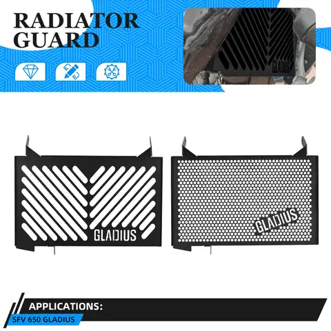För Suzuki SFV650 Gladius 2009-2010-2011-2012-2013-2014-2015-2016 Motorcykel Kylarskydd Skydd Skyddande Grill 8 best sales sfv 650 gladius - №3