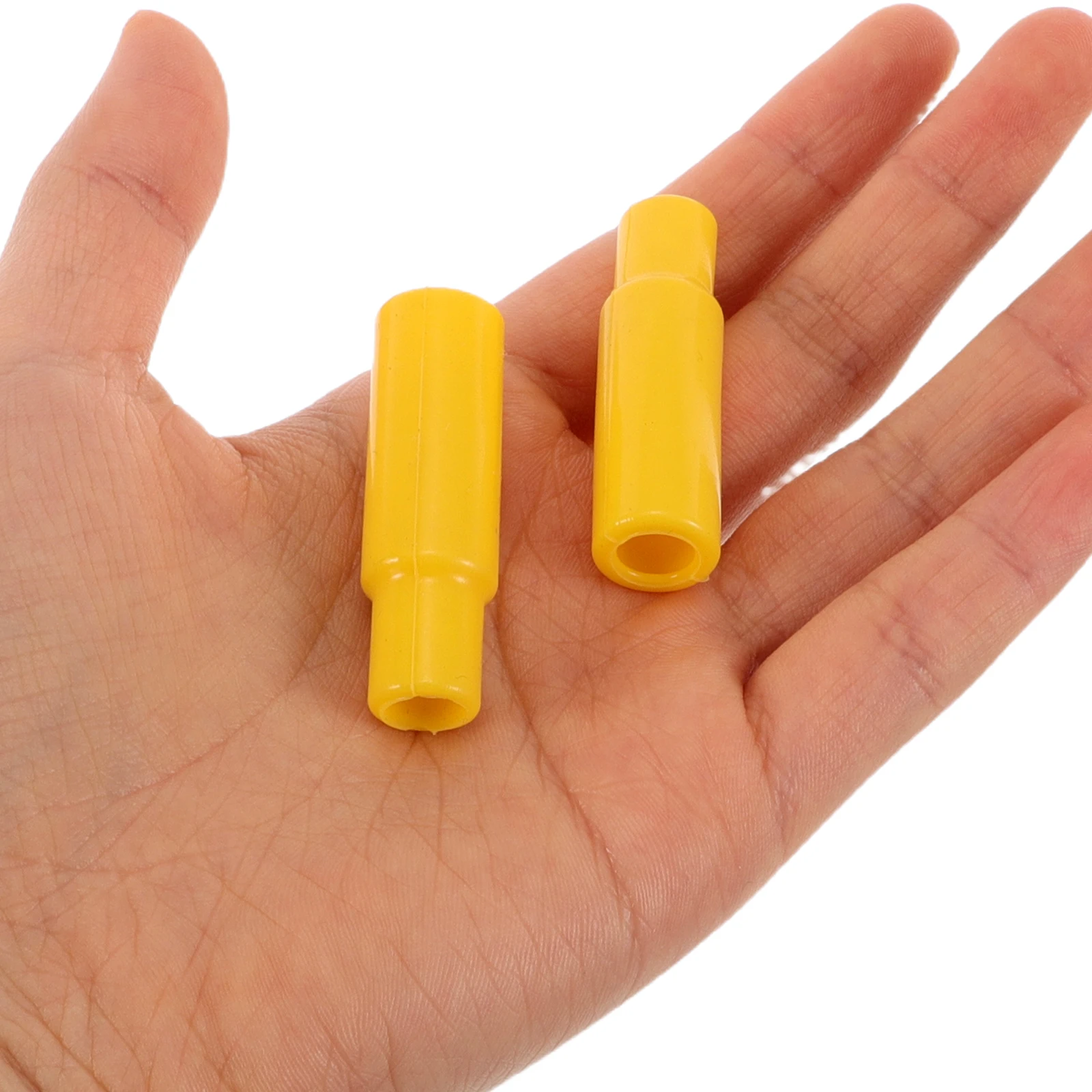 

2pcs Motorcycle Electric Bike Brake Hose Silicone Cover Yellow Hydraulic Oil Pipe Protector Cap Replacement Fitting Line Sleeve