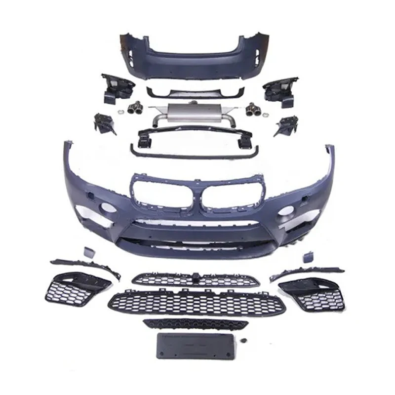 

High Quality body kit for X6 F16 upgrade X6M with Front Bumper Rear Bumper Grille