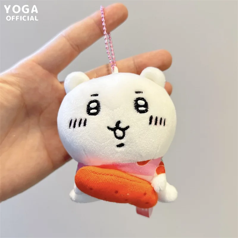 Kawaii Chiikawas плюшевый брелок для ключей Hachiware Mount Fuji Series Plushtoy мультяшная аниме-фигурка брелок для ключей с орнаментом ﻿