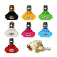 JUNGLEFLASH Pressure Washer Nozzle High Pressure Cleaner Quick Connect Car Washer Spray Tip Nozzle 4.0 Orifice Size