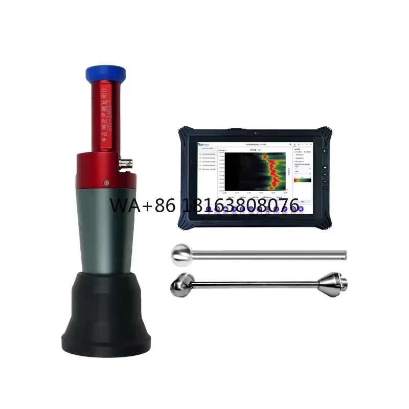 Portable Digital Impact-Echo Acoustic Tester for Concrete Defect Detection Non-Destructive Testing 1 Year Warranty 220V