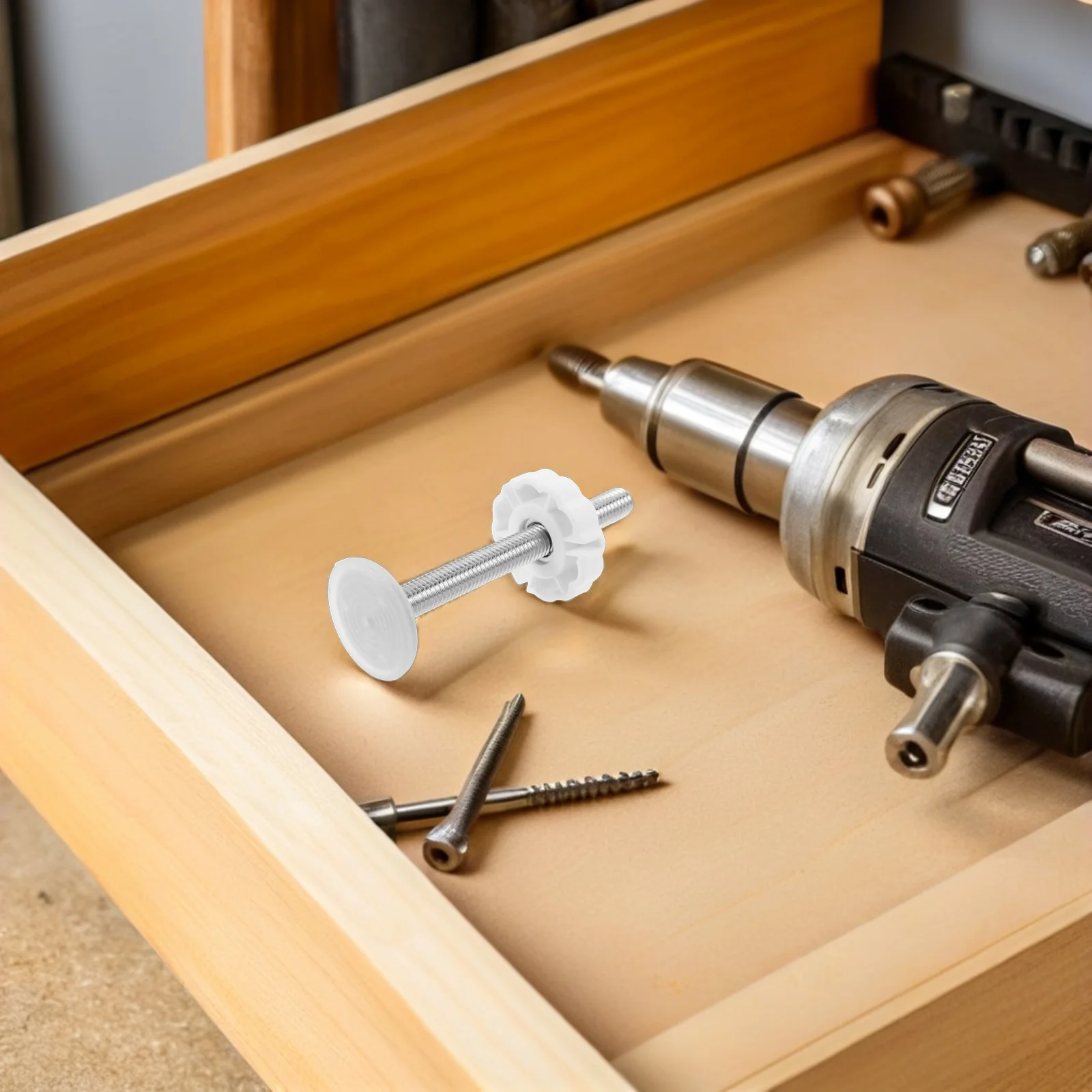 4pcs Baby Hardware Kit M8 Threaded Spindle Rods For Pressure Mounted Safety Gate Extra Long Replacement Parts Childproofing