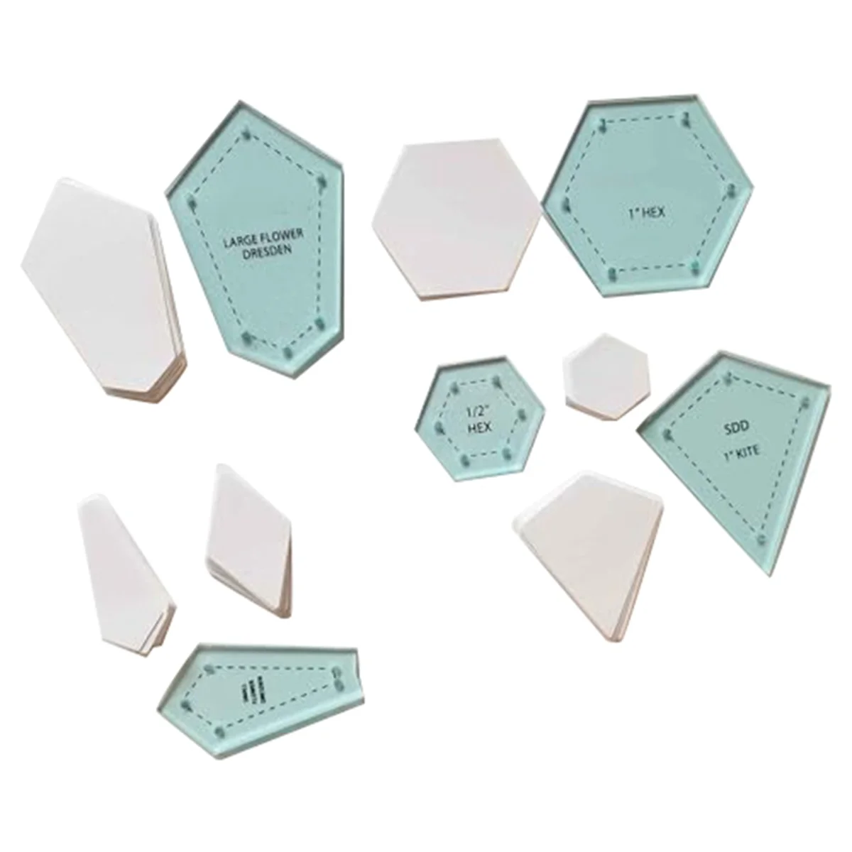 300 шт., шаблон для лоскутного шитья