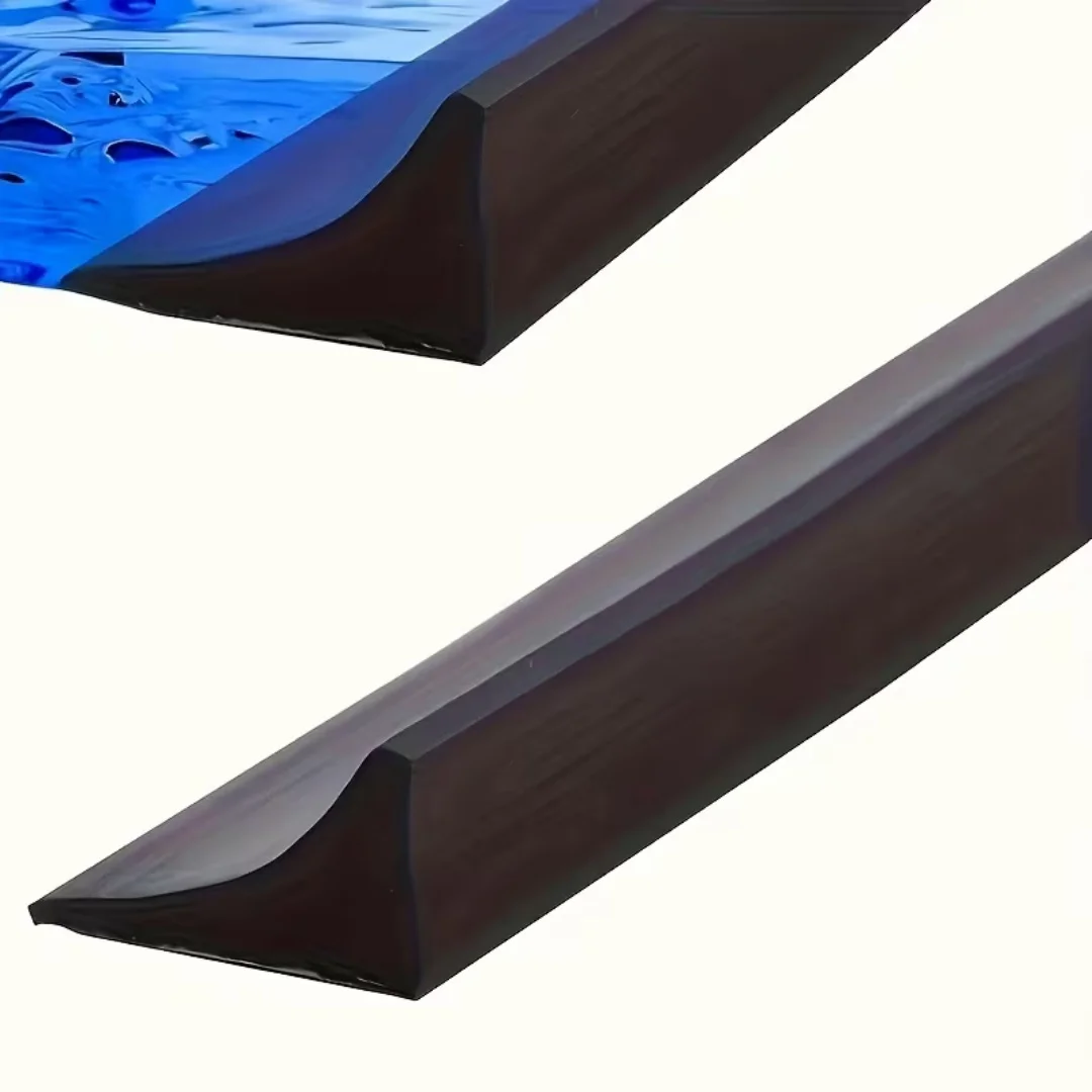 1PC Silicone Water Stopper Strip Bendable Kitchen Countertop Retaining Bathroom shower dam Flood Barrier Dry and Wet Separation