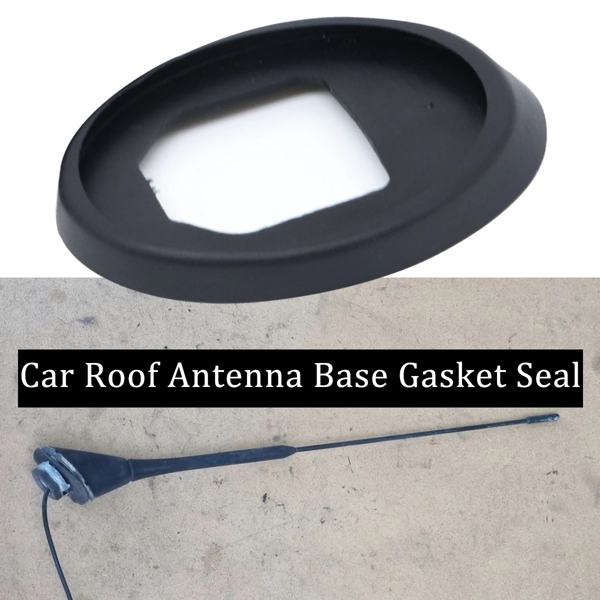 

For Toyota Yaris SCP9 NSP9 KSP9 NCP9 ZSP9 2005 2006-2016 Roof Mast Whip Aerial Antenna Rubber Base Gasket Seal Exterior Parts