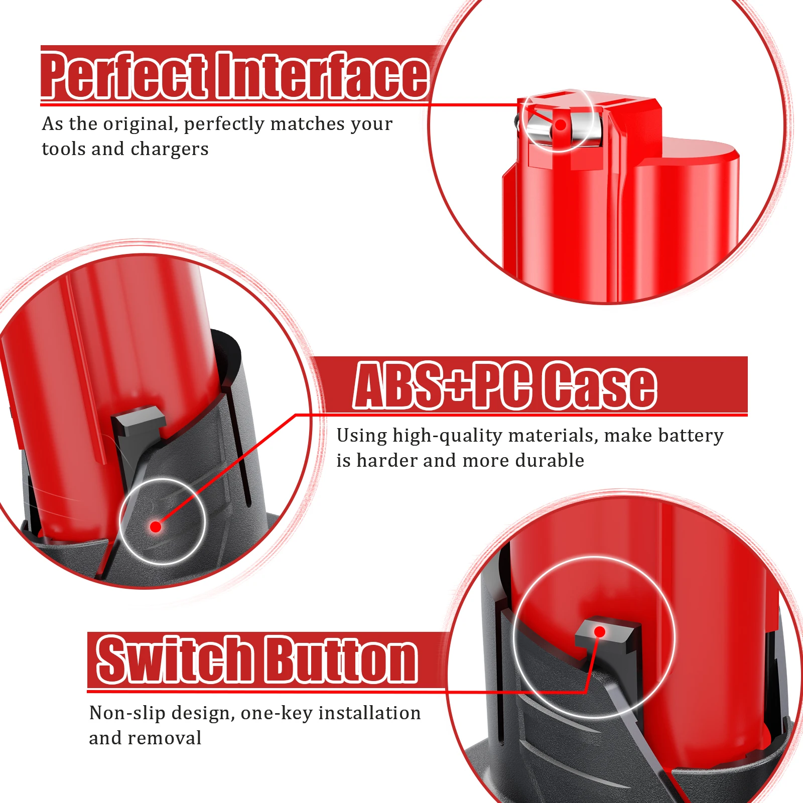 7000mAh Battery For Milwaukee M12 Rechargeable Battery 7.0Ah For 12V Cordless Tools 48-11-2402 48-11-2411 48-11-2401 MIL-12A-LI