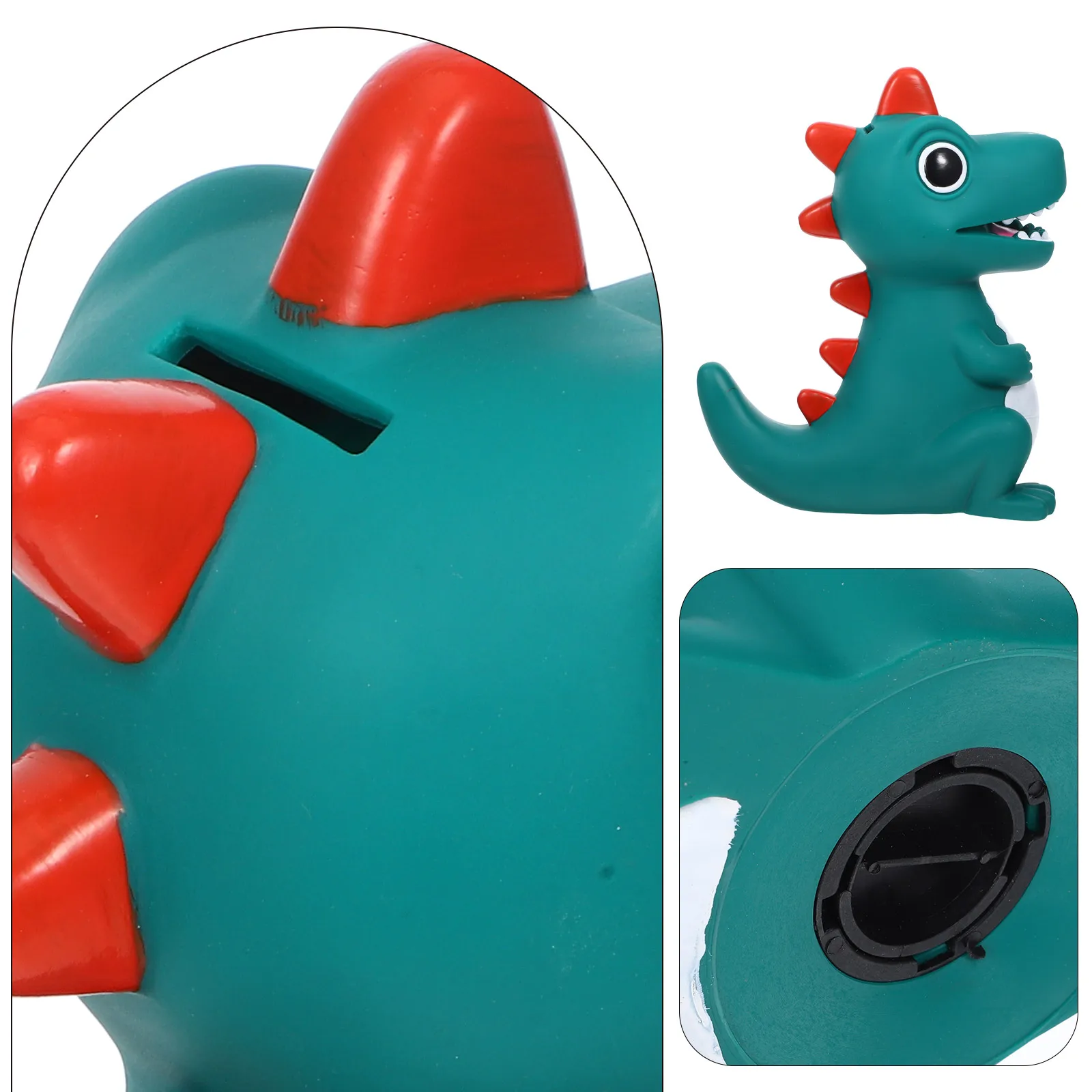 

Dinosaur Piggy Bank Money Boxes Animal for Jar Vinyl Dinosaur-shaped Pot