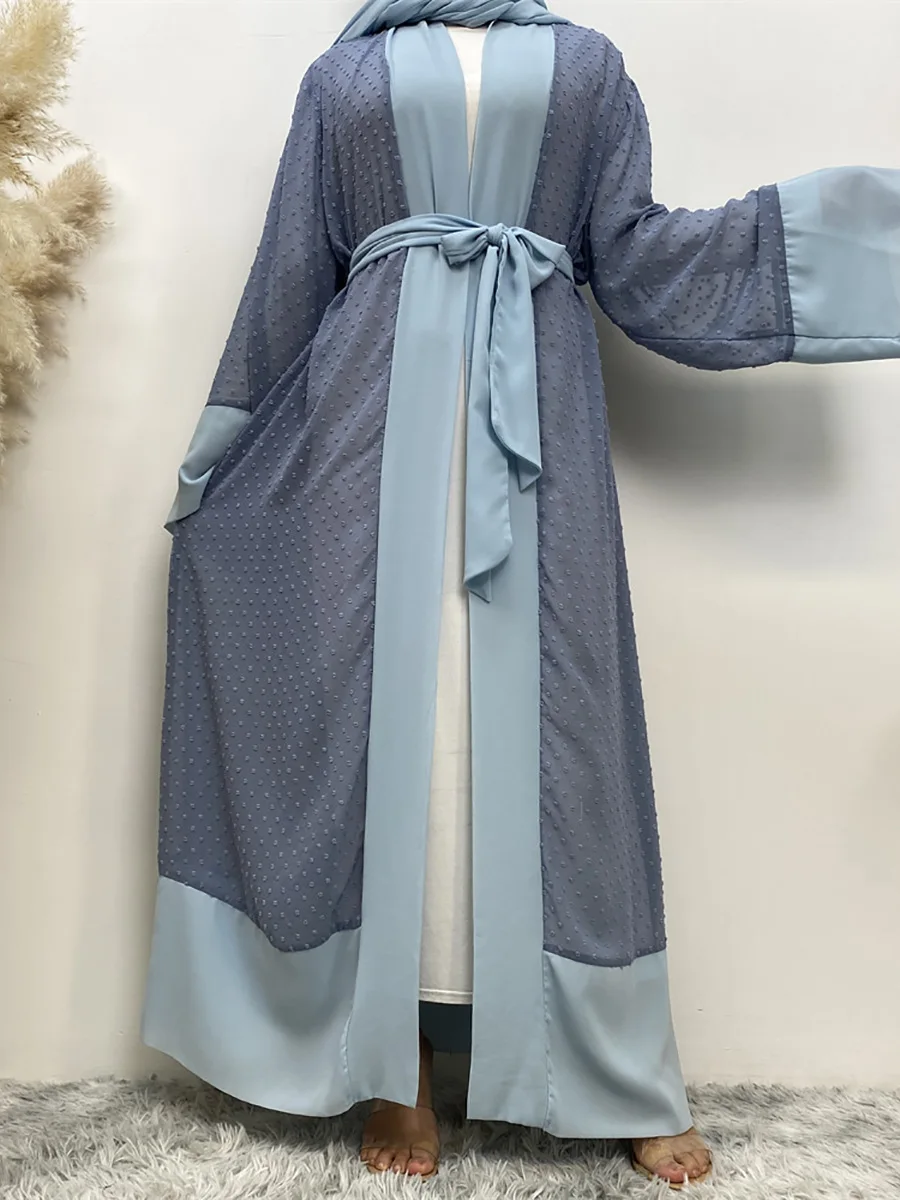 Modest Abaya Ramadan Dubai Robe Femme Musulmane Turkey Kaftan Islamic Clothing Muslim For Women Kimono Caftan Marocain Cardigan