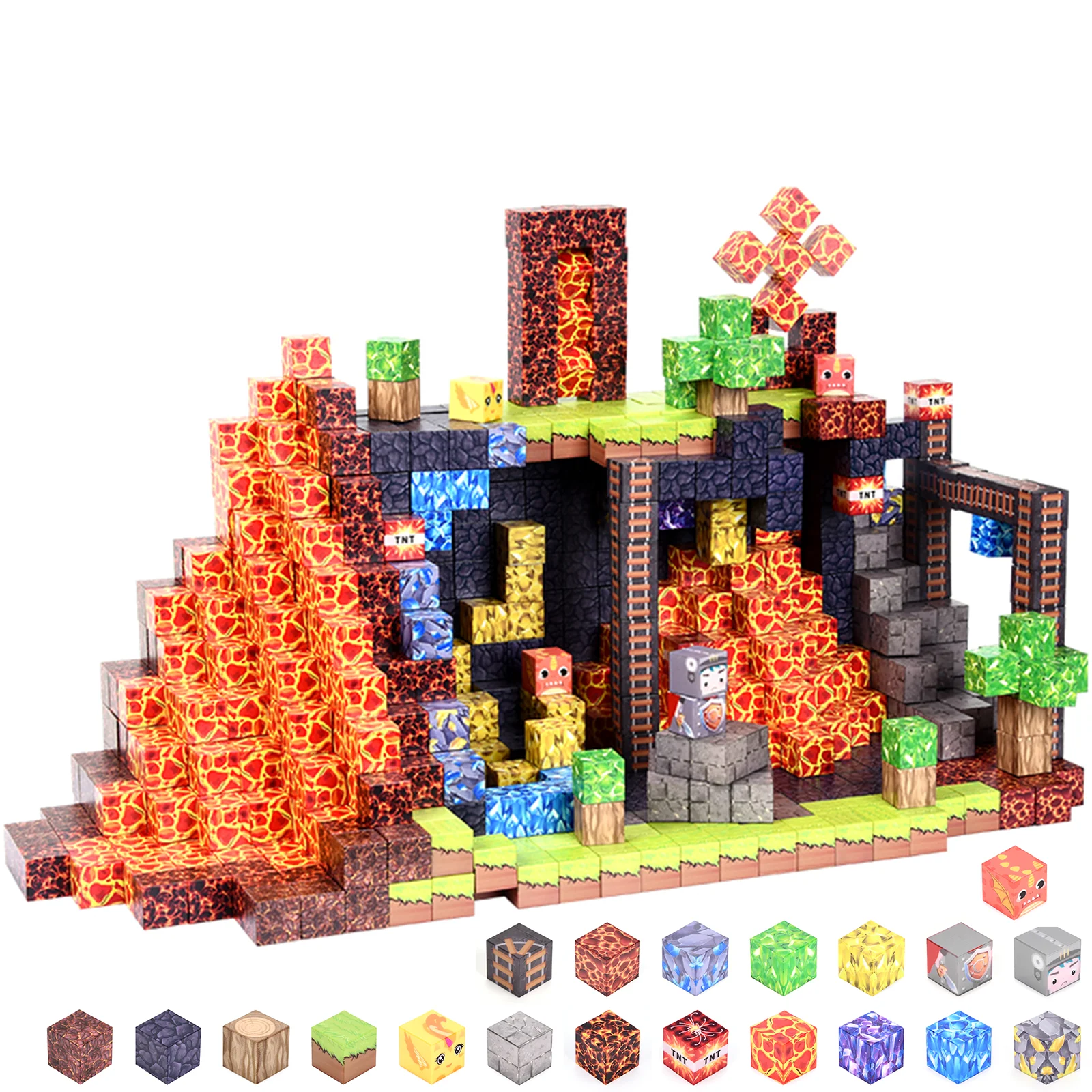 

Magnetic Building Blocks 100pcs 2cm EU Stock STEM Learning Toy For Kids DIY Assembly Bricks Safe ABS Material Gift