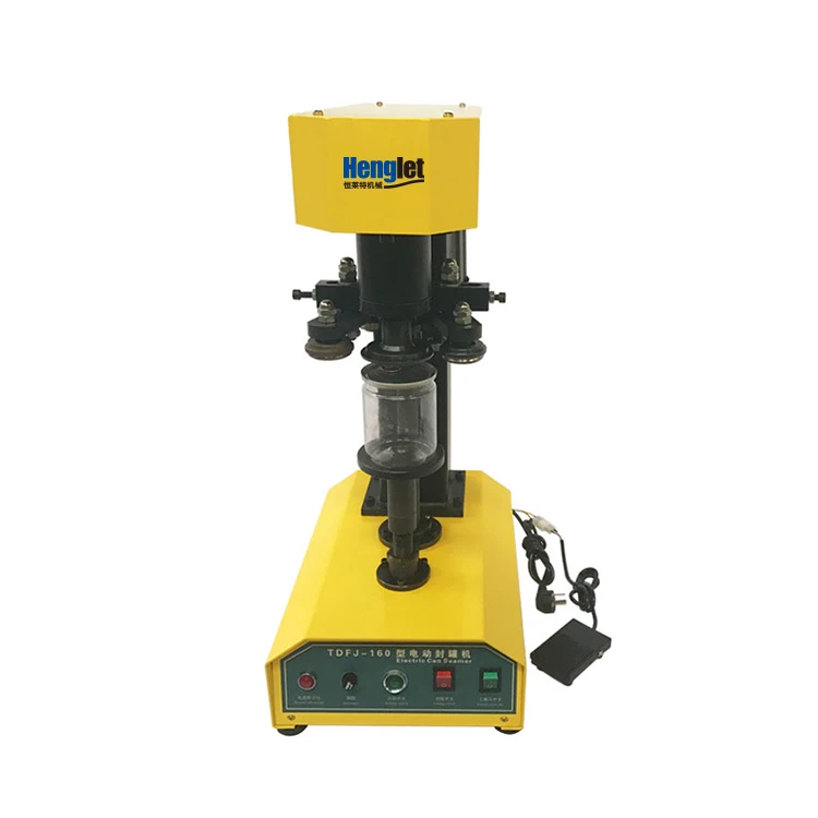 مصنع صيني سهل الاستخدام، آلة ختم علب كرة التنس الصغيرة من نوع طاولة الجسم #2