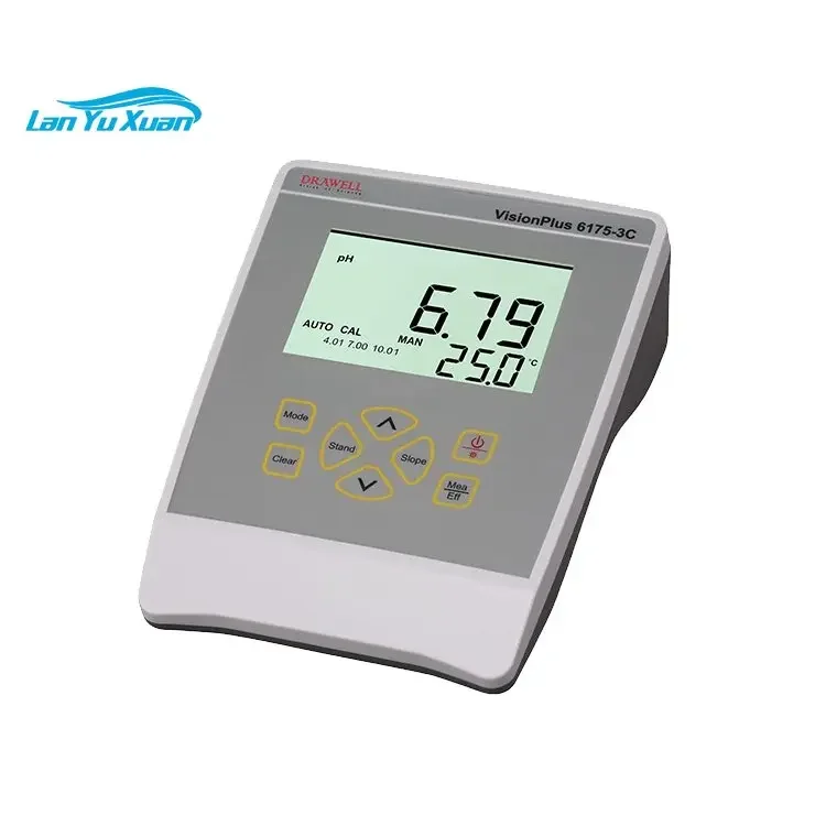 

PH6175 PH/MV/Ion/Temp Tester Benchtop Multipurpose Meter