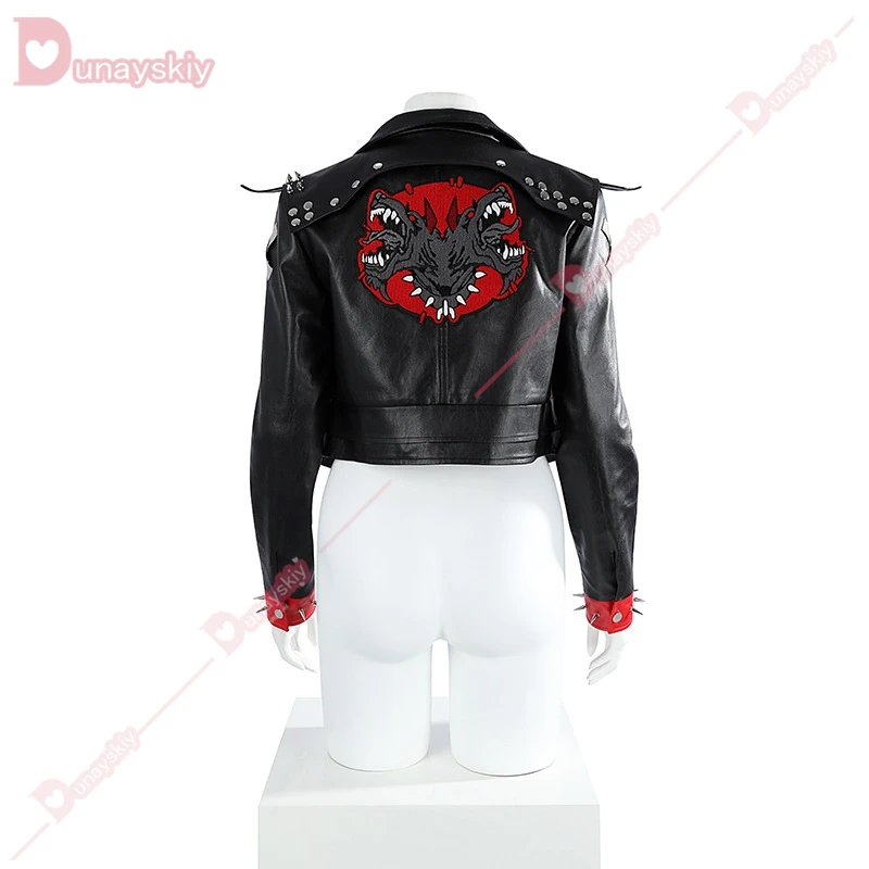 Arcane Vi Cosplay Costume Game LOL Vi Costumes Leather Coat Outfit Halloween Christmas New Year Party Deguisement Customized