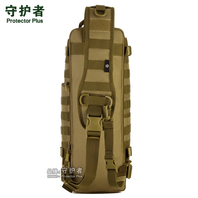 Protector Plus Single Shoulder Tactical Airborne Backpack Multi purpose Outdoor Bag Men Bags Military Hiking Chest Bag