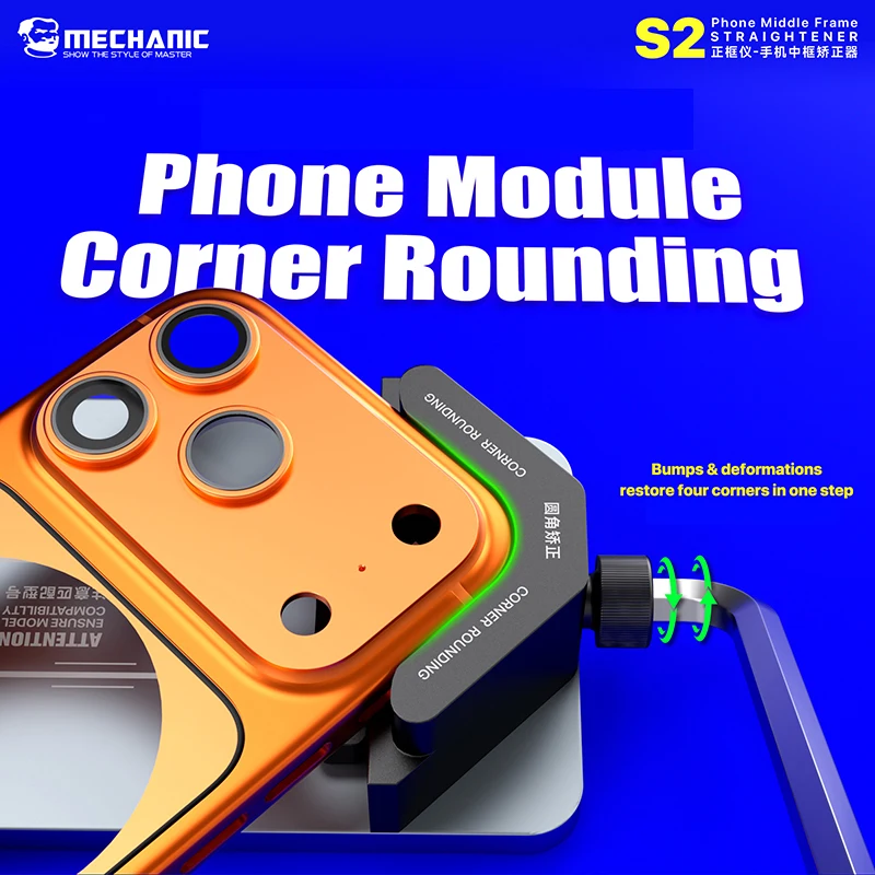 MECHANIC S2 Phone Middle Frame Straightener Quick Straight Edge Correction For Phone 12-17 Series Repair