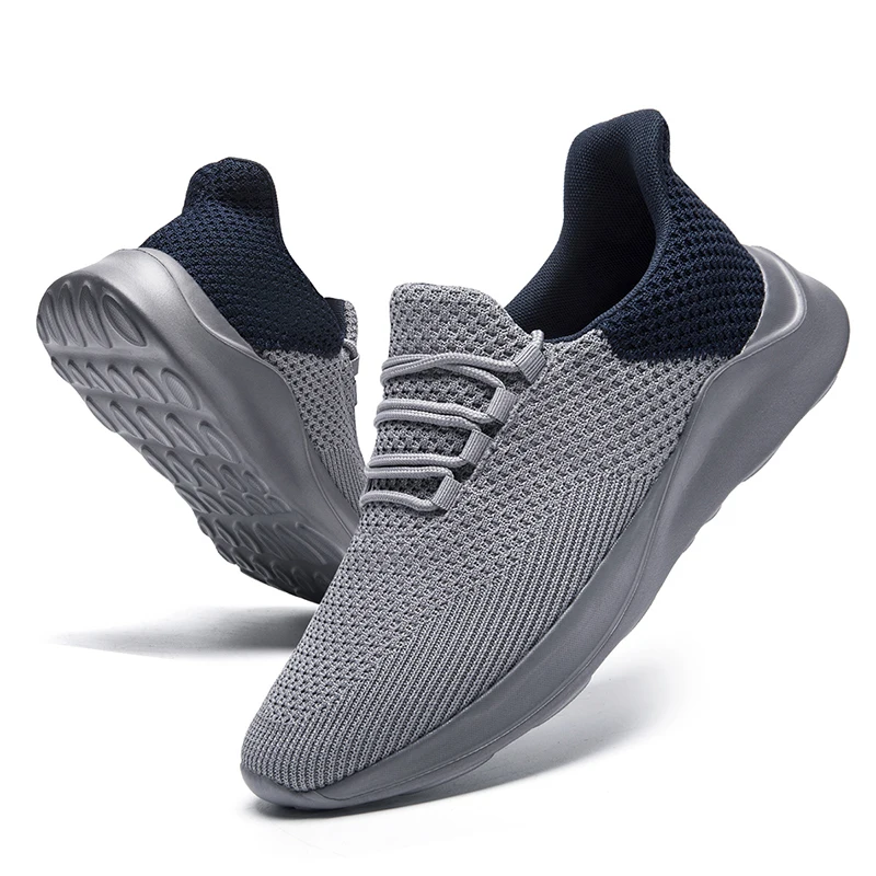 

Спортивная обувь для отдыха для мужчин и женщин, кроссовки с воздушной сеткой, легкая удобная прогулочная обувь с мягкой нескользящей подошвой, повседневная одежда