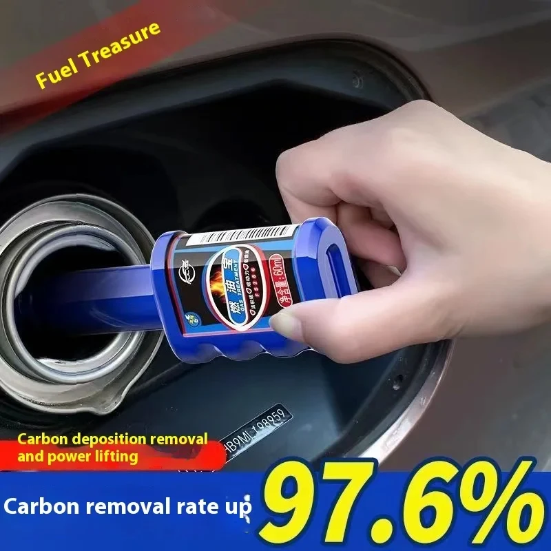 PULV 60ML Diesel fuel additive Automotive Fuel Treasure Cleaning Agent Gasoline Fuel Additive Auto Oil Additive Energy Saver