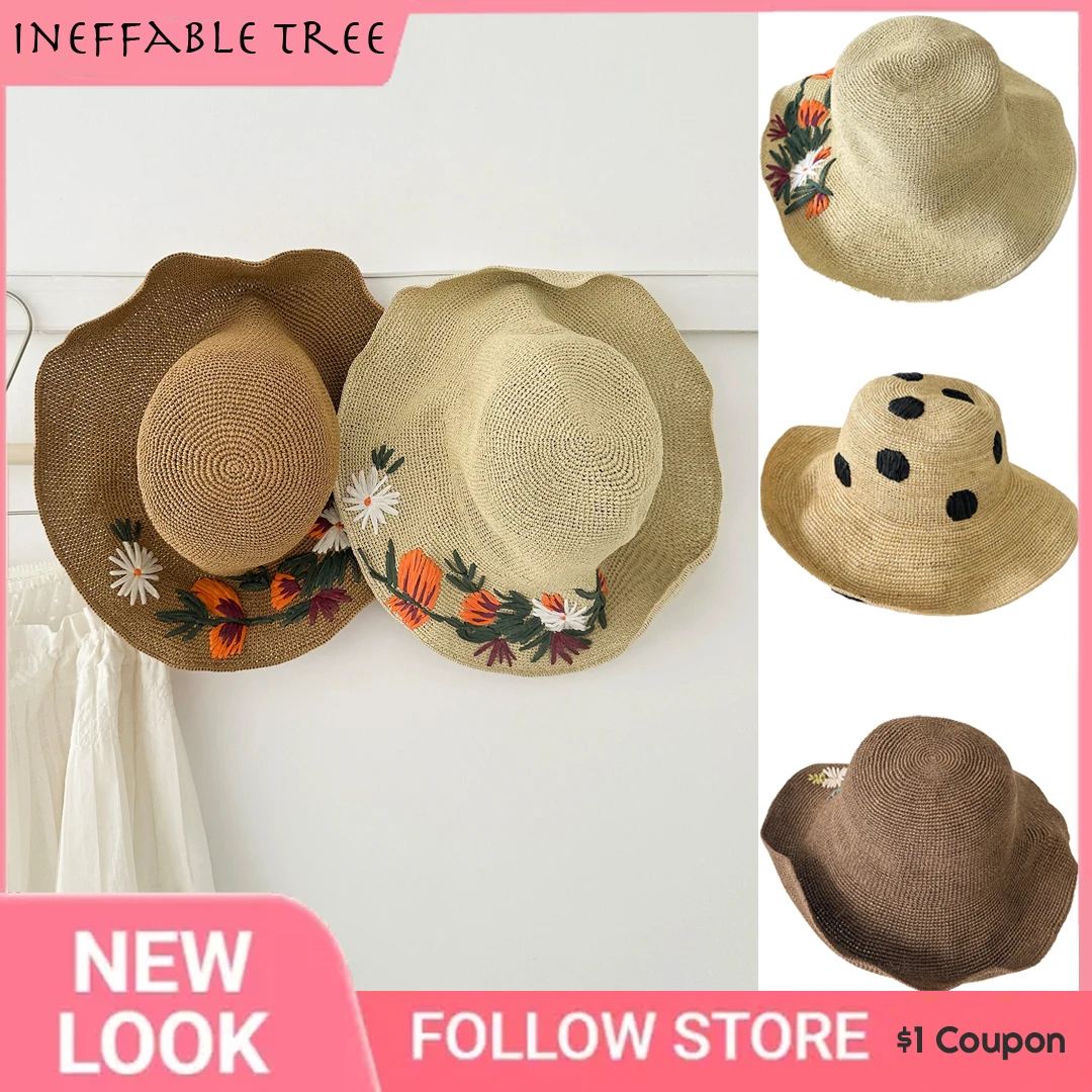 sombreros-de-sol-de-rafia-natural-tejidos-a-mano-con-puntos-estilo-y2k-para-mujer-proteccion-solar-uv-plegables-de-ala-ancha-para-playa