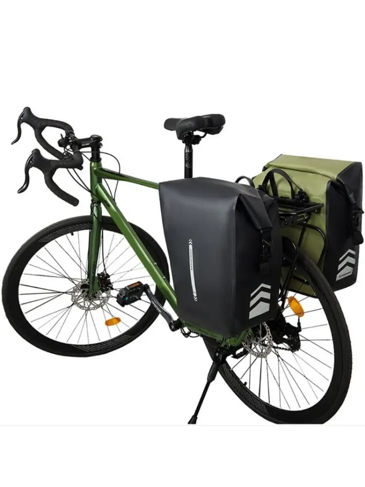 

Bicycles Saddles Bags Bike Luggage Carriers Trunk Bag for Cycling Travelling