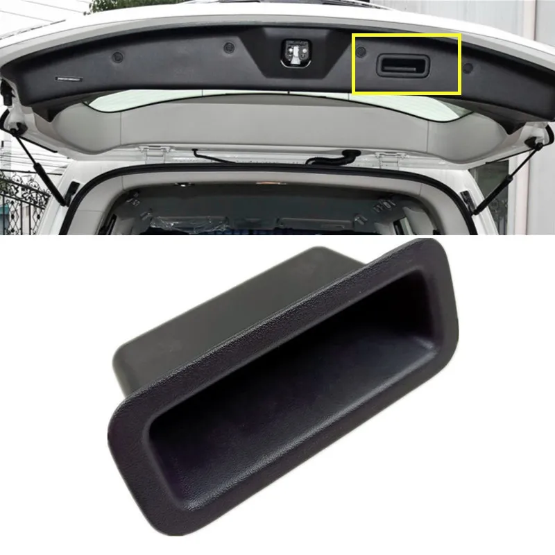 For Nissan Patrol Y62 2010-2021 Car Inner Rear Trunk Lid Tailgate Handle Trim Cap