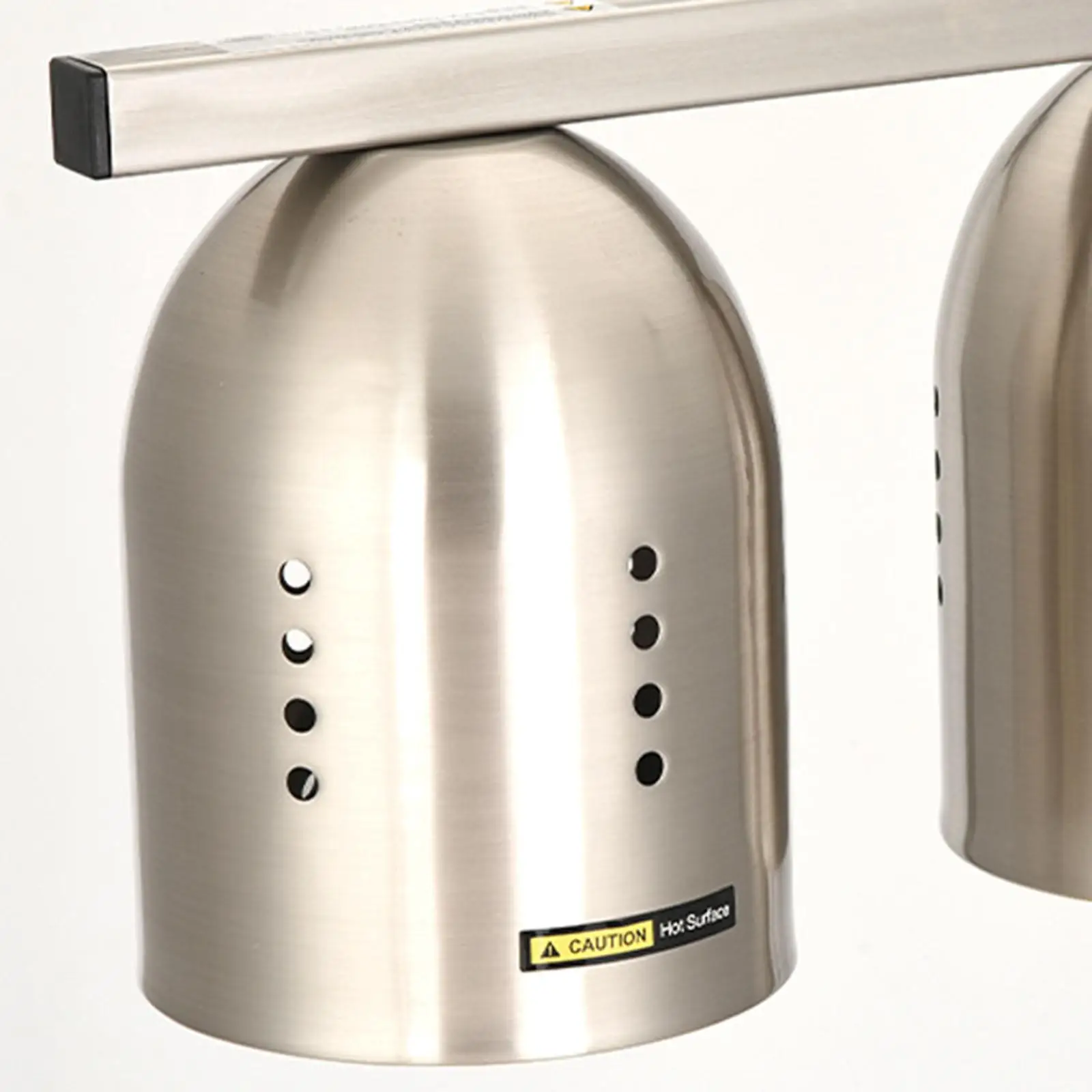 Electric Buffet Heater Commercial Food Warmer Lamp Stainless Steel for Cafe Buffet Serving Heating Light