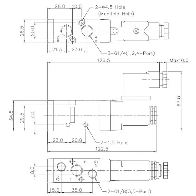 Elettrovalvola SF4101-IP AC220V