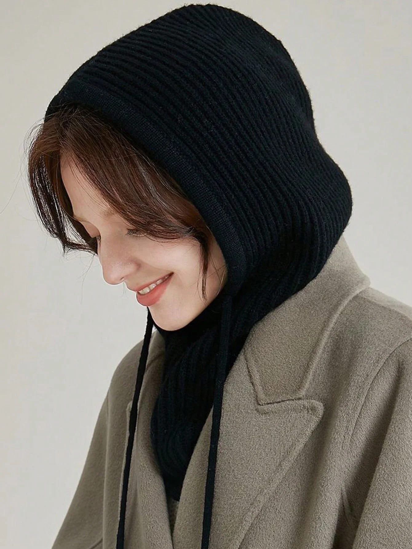 الشتاء بالاكلافا قبعة للرجال والنساء محبوك مقنعين قبعة في الهواء الطلق يندبروف الرباط قبعة قطعة واحدة الرقبة قبعة الموقع الرسمي #3