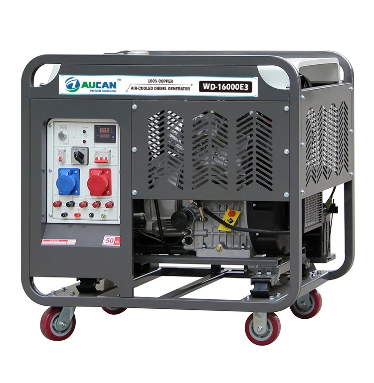 Customization Gasoline Generator 16KVA 14kw Single Phase Electric Starter Unique Design Hot Sale