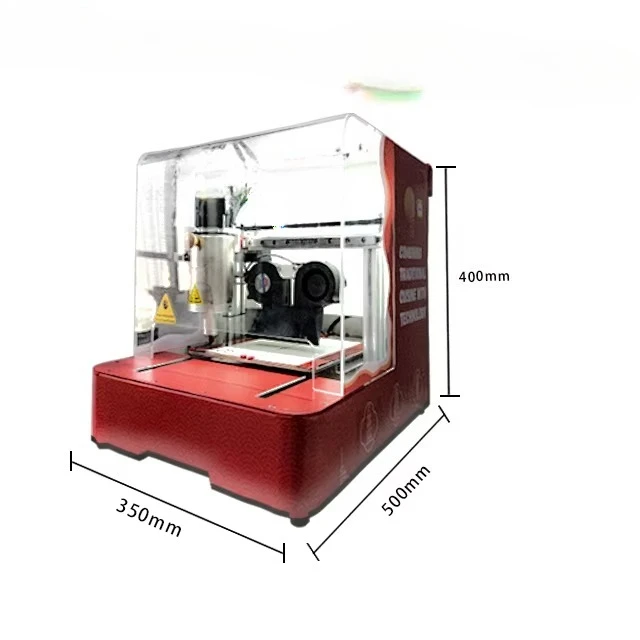 Intelligent commercial, candy printer, creative cartoon sugar art vending machine