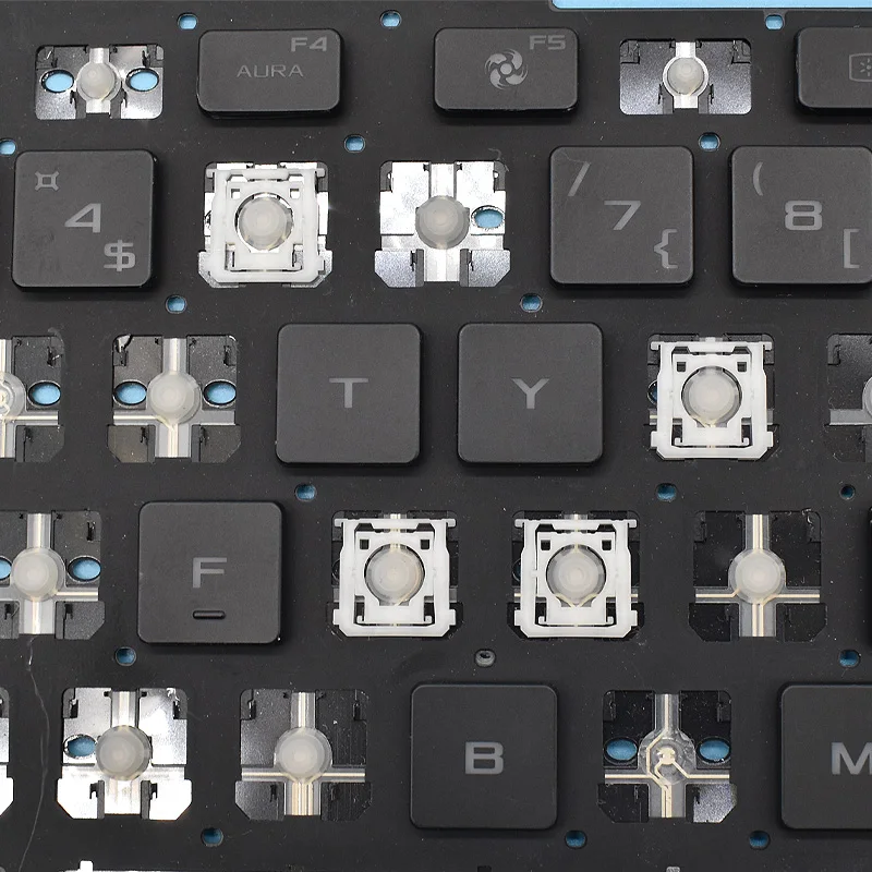 

Keyboard Replacement Keycap Key cap &Scissor Clip&Hinge For Asus Rog Strix G16 2023 G614 G614J G634 Keyboard KeyCap Hinges Light