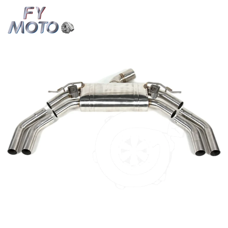 

For Au di RS3 8V Stainless Valvetronic Exhaust System With Carbon Tips