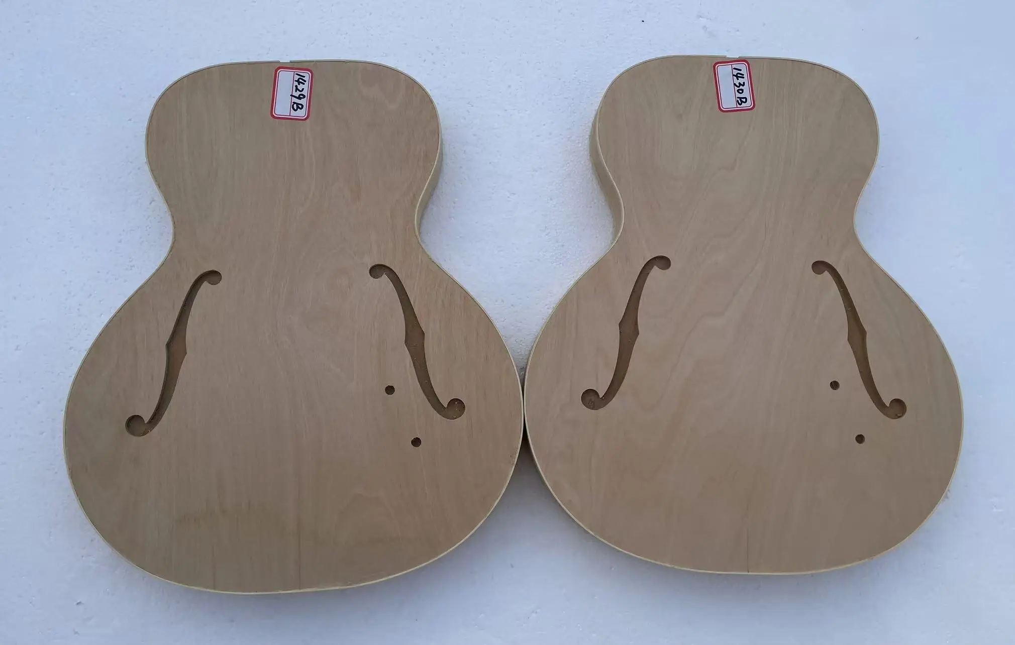 DIY Custom 6 Strings Epi Century E422T 1966 Semi-Hollowbody Guitar Body in Stock Discount All Laminated Maple wood