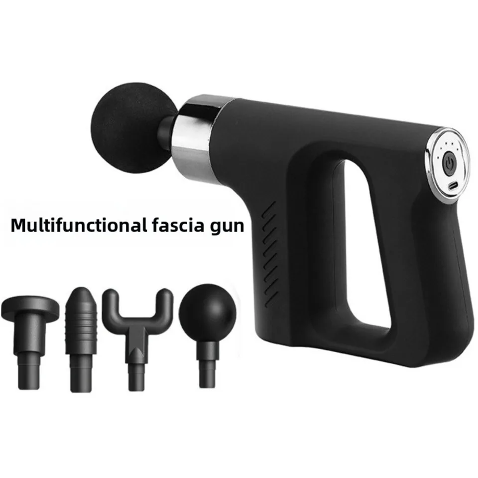 Minimalist Matte Finish Muscle Massager | Durable Composite Shell, Low Noise Electric Body Relaxer, One-button Control For Home