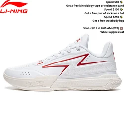 Zapatillas de baloncesto Li-Ning WADE FLASH para hombre, zapatillas de baloncesto con amortiguación CLOUD, zapatillas antideslizantes con forro, zapatillas de equipo ABPU039