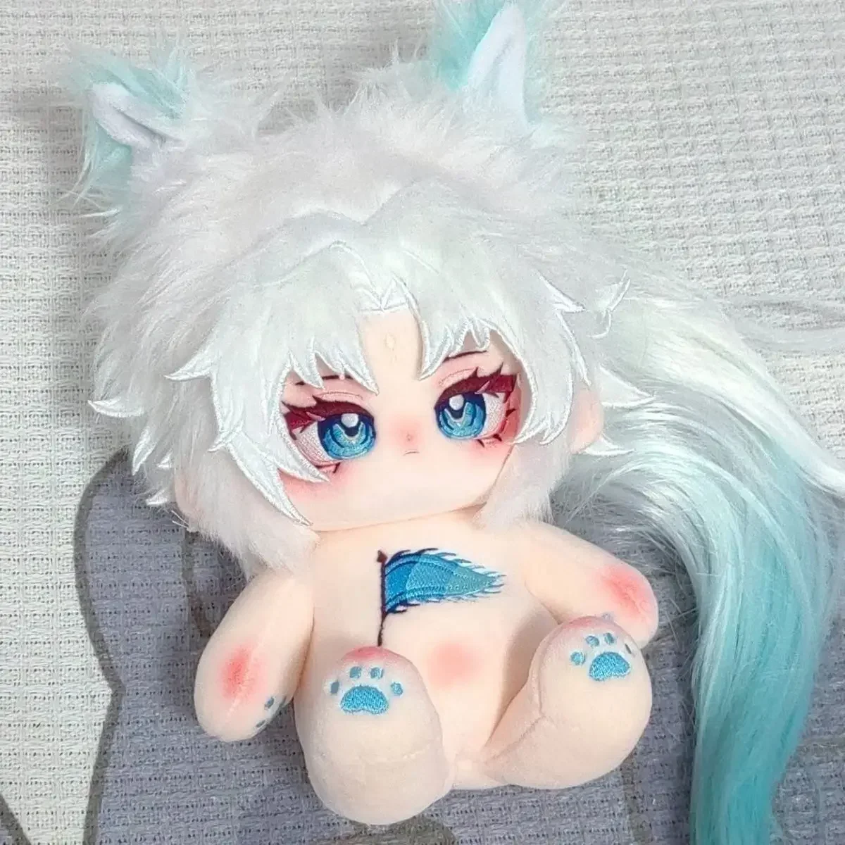 Anime Game Honkai: Star Rail Feixiao 20cm Cosplay Soft Plush Doll Body Dress Up Cotton Stuffed Plushie Toys Figures Gift