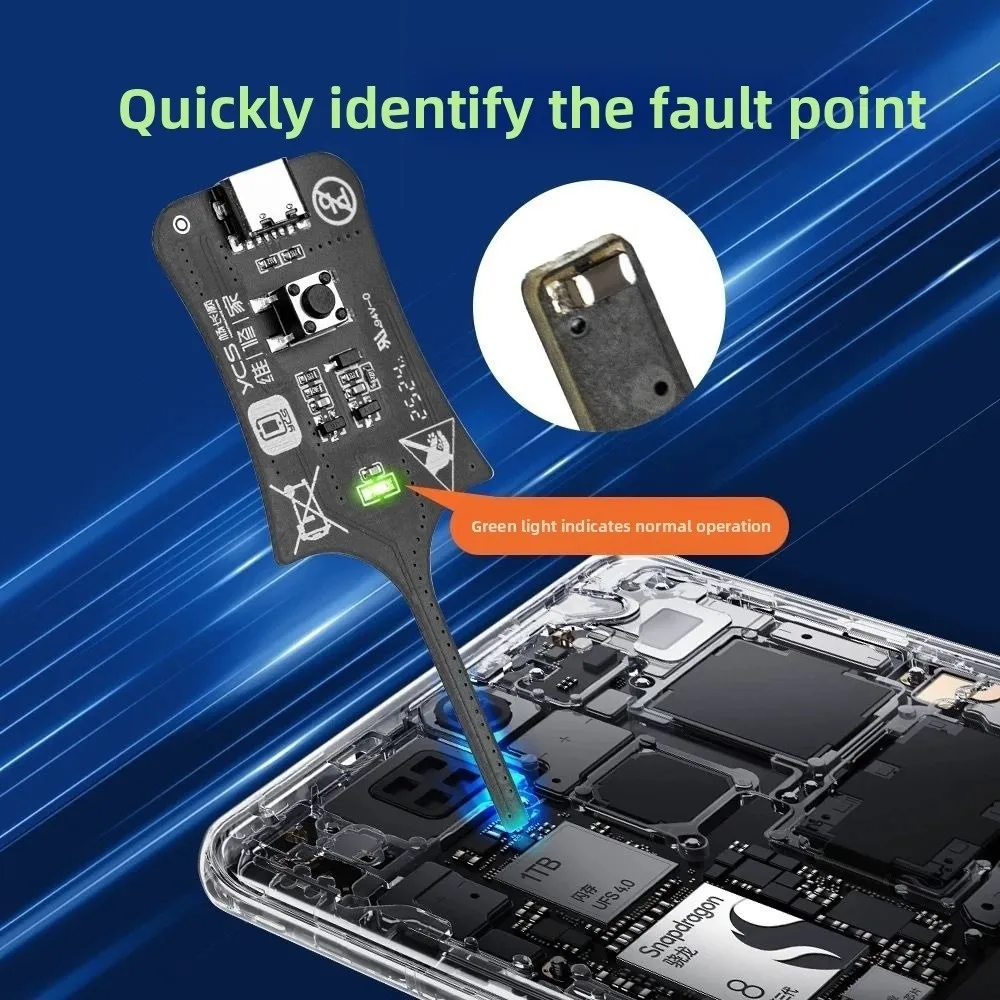 High Accuracy Motherboard Coil Tester Quick Fault Check Stability Inductor Detector Tool Portable Multi-functional Fault Finder