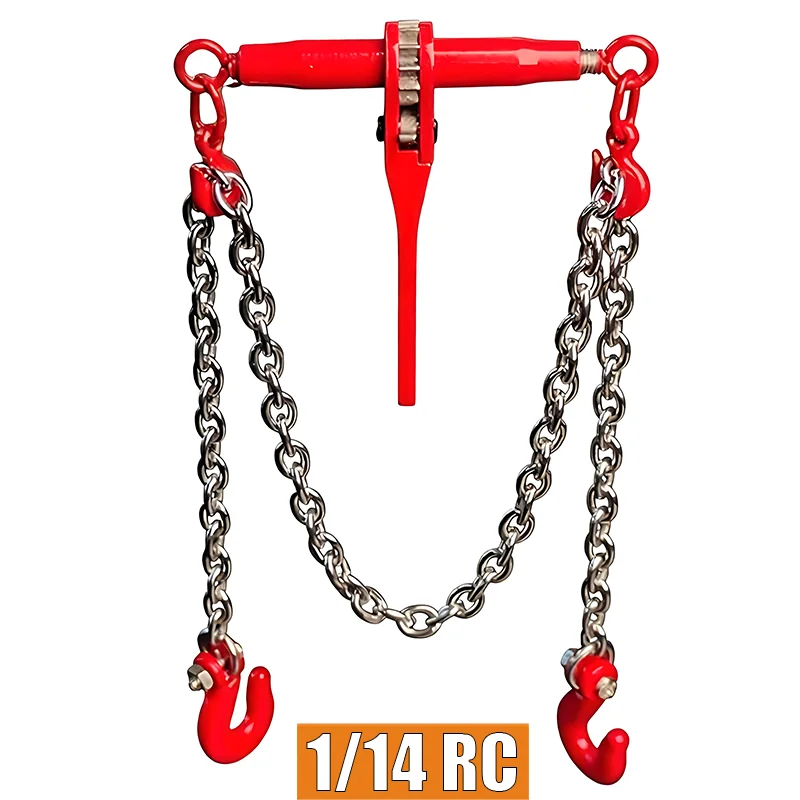 RC Simulation Metal Heavy Cargo Bundler Kit for 1/14 Tamiya RC Truck SCANIA 770S R620 VOLVO Arocs MAN TGX Car Accessories