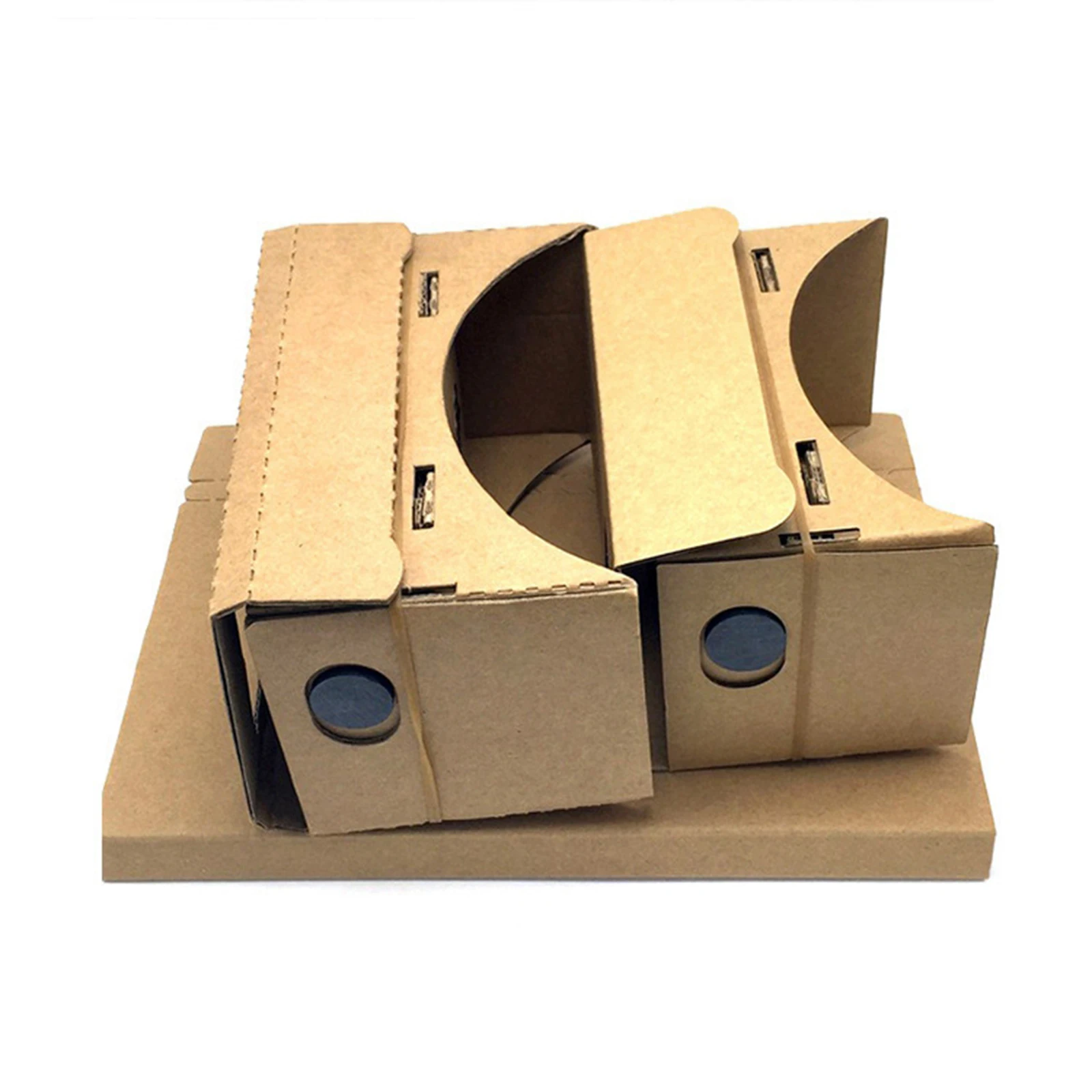 Version 1 DIY Cardboard for for All 3-6 Inch Smartphones Google VR Headset 3D DIY Cardboard Box Professional Durable