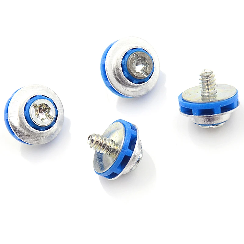 4Pcs 450712-001 Blue Isolation Grommets Silent Mounting Screws for HP 3.5