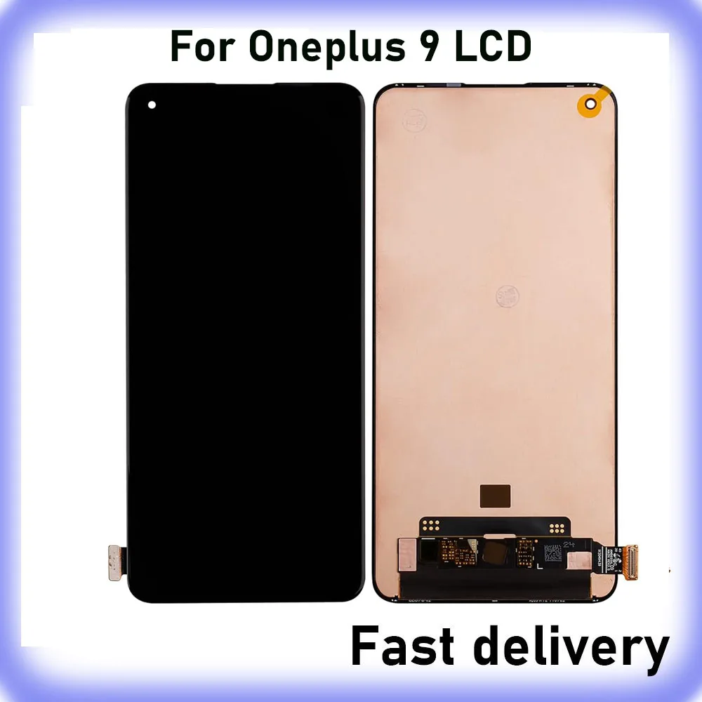 

TFT LCD For Oneplus 9 1+9 LE2113 LE2111 LE2110 LE2117 LCD Display Touch Screen Digitizer Assembly For Oneplus 9 LCD Replacement